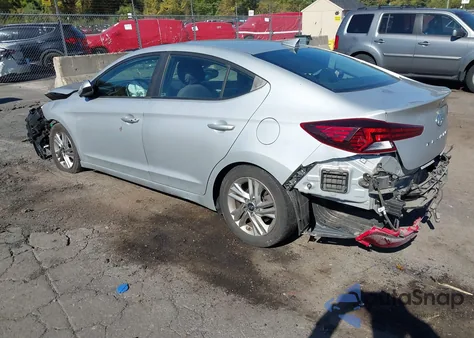 2019 Hyundai Elantra Value Edition из США, поврежденный, VIN 5NPD84LF8KH446209